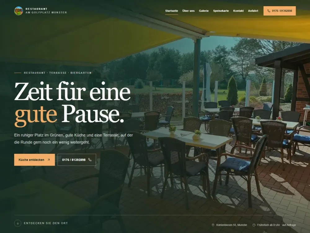 Restaurant am Golfplatz — Gastronomie · Munster